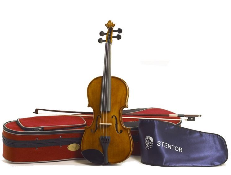 Stentor Violine Student II 3/4 SR1500C2 3/4 Garnitur mit Koffer u. Bogen 