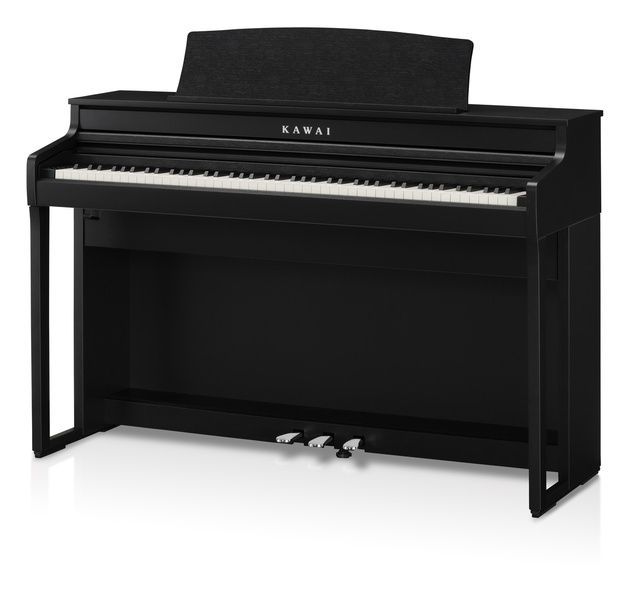 KAWAI CA-401B Digitalpiano schwarz matt- neue Grand Feel Compact Mechanik 