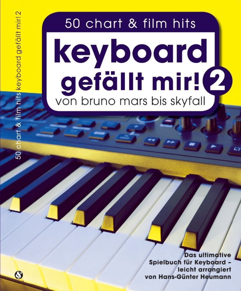 Noten Keyboard gefällt mir 2 - 50 Chart und Film Hits Bosworth BoE 7805 Heumann