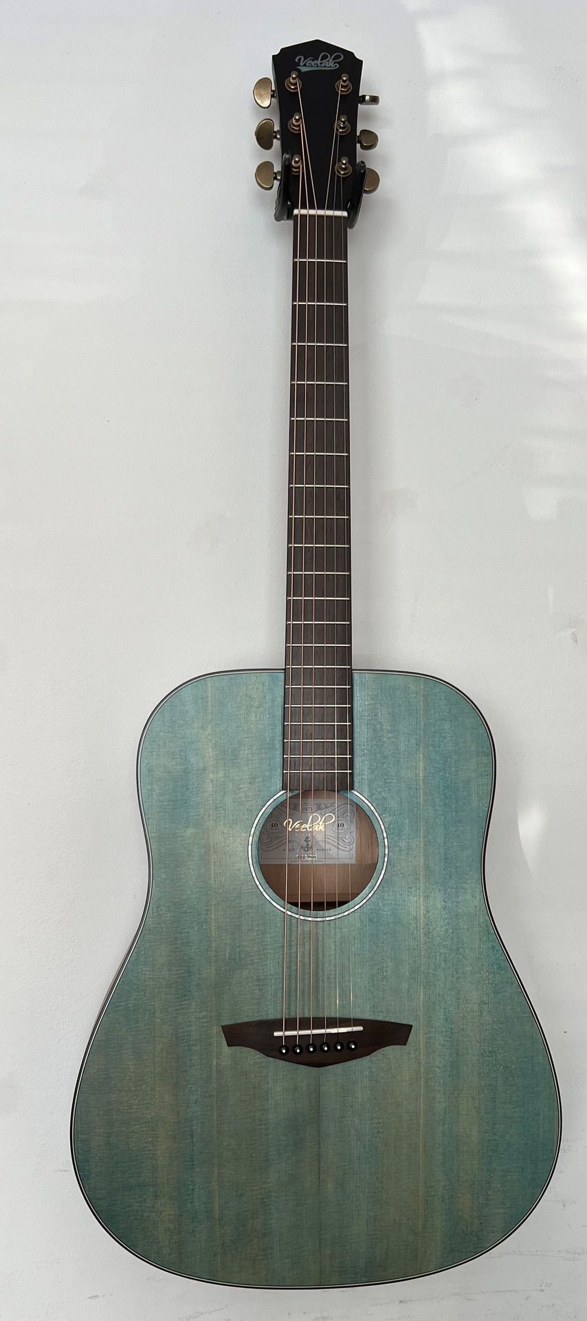 Veelah V2 Denim Blau Matt  Akustikgitarre