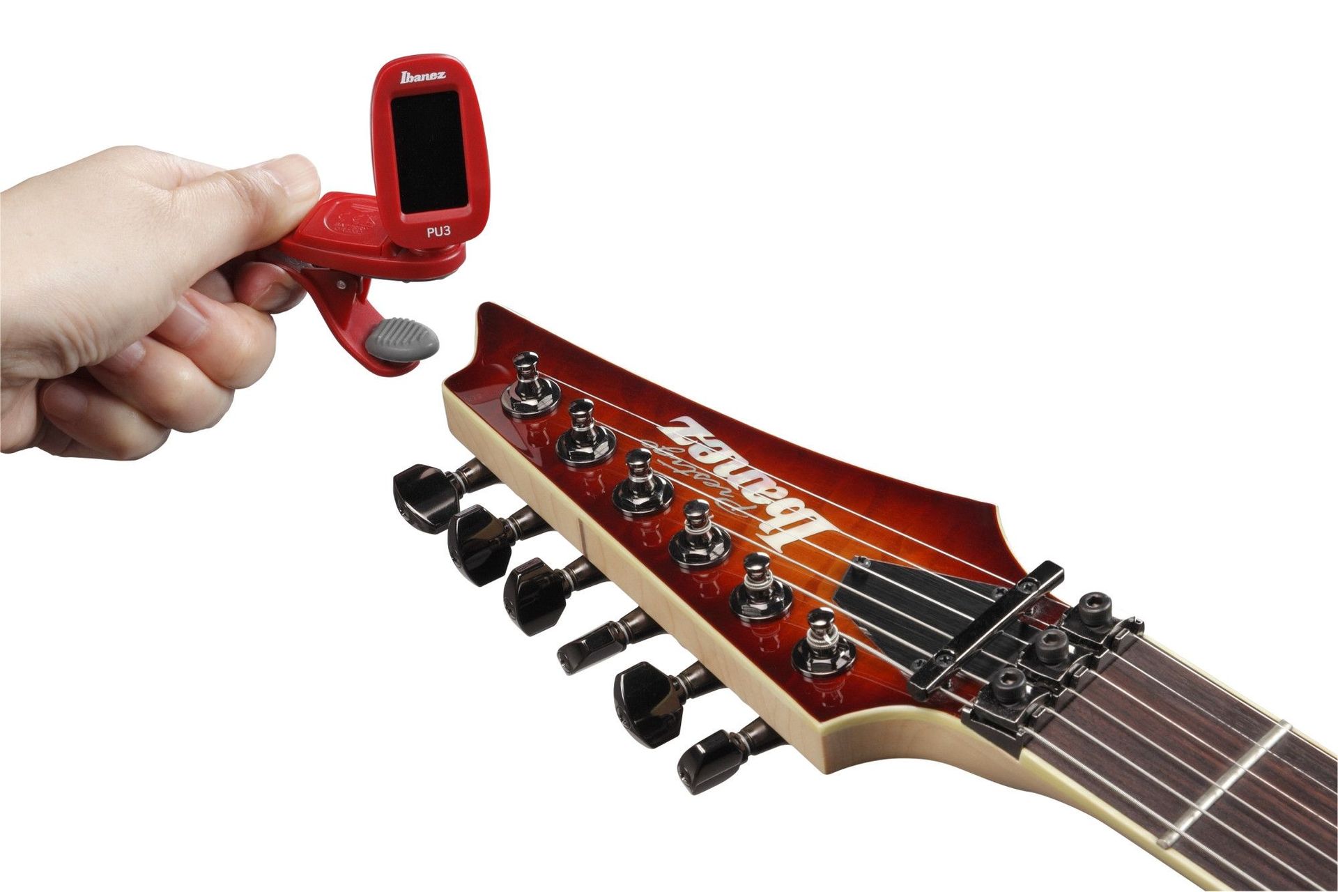 Ibanez PU3-RD Cliptuner