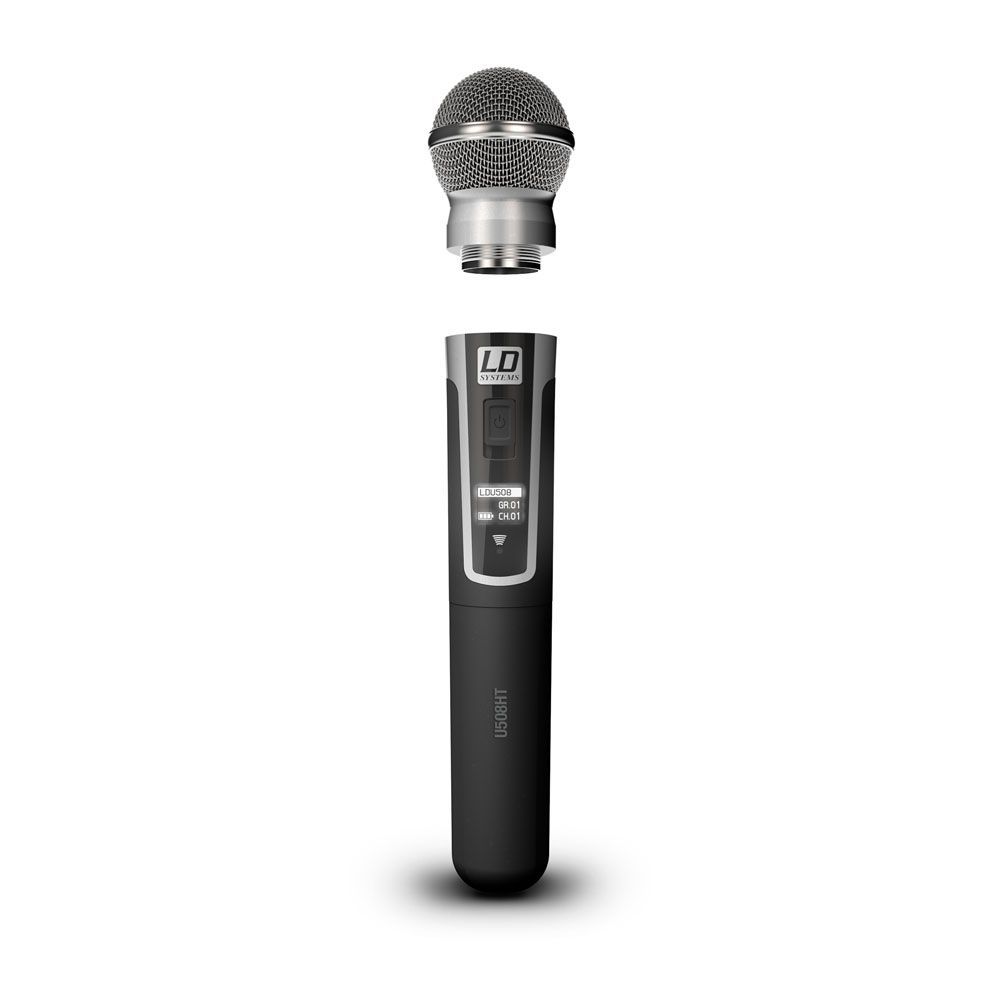 LD Systems U508 HHD UHF Vocal Wireless System, Drahtlos System mit Handsender 