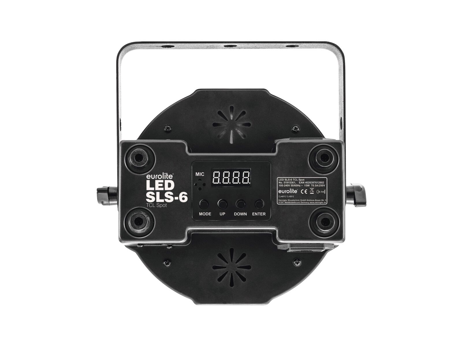 EUROLITE LED SLS-6 TCL Spot  flacher LED PAR-Scheinwerfer  mit 6 x 8W RGB_00054842_