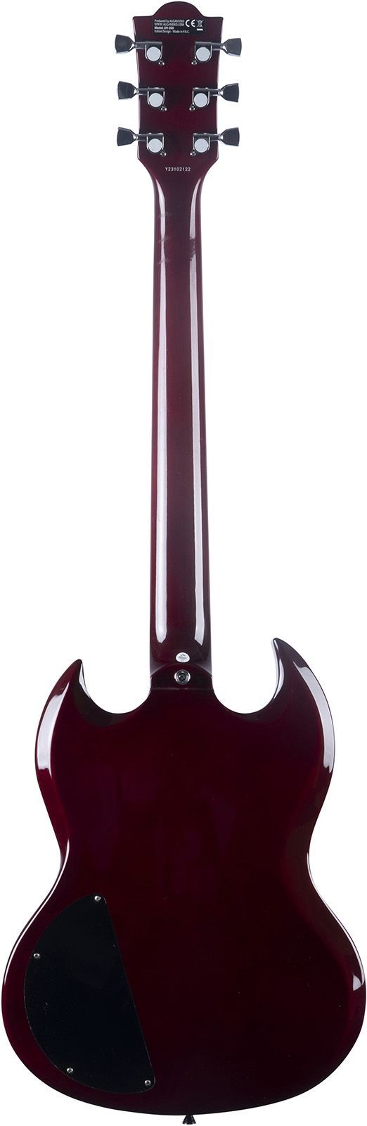 EKO GEE DV300-RED E-Gitarre Double Cut 