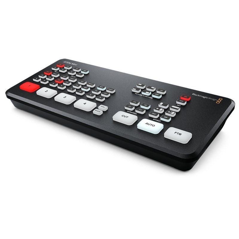 Blackmagic Design ATEM Mini  Live-Produktionsmischer ideal zum Livestreamen 