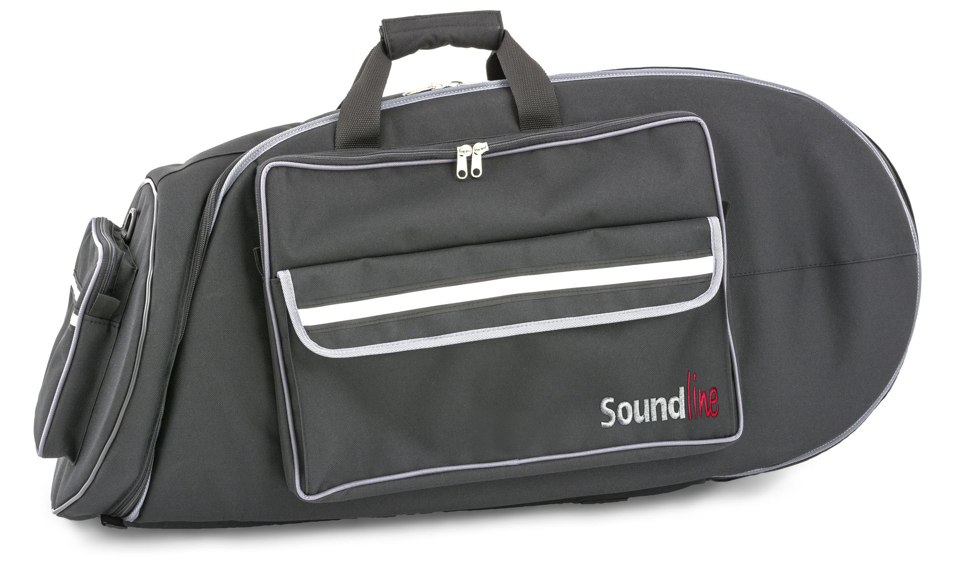 SoundlineTenorhorn GigBag Tasche, Ovale Bauweise, Rucksackträger