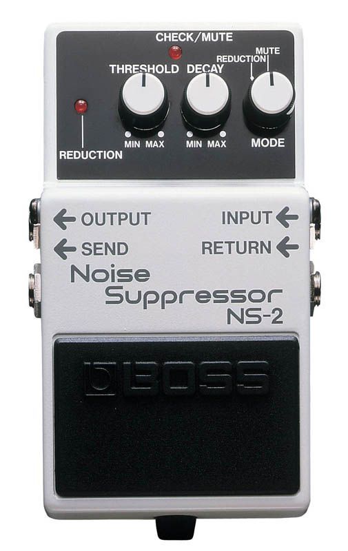 Boss NS-2 Noise Suppressor, Effektgerät für E-Gitarre