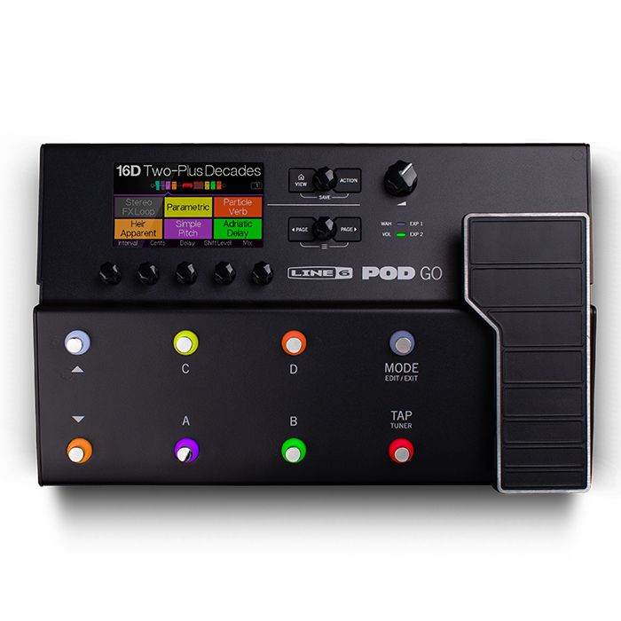 0614252324205 - POD Go Multieffektgerät für E-Gitarre