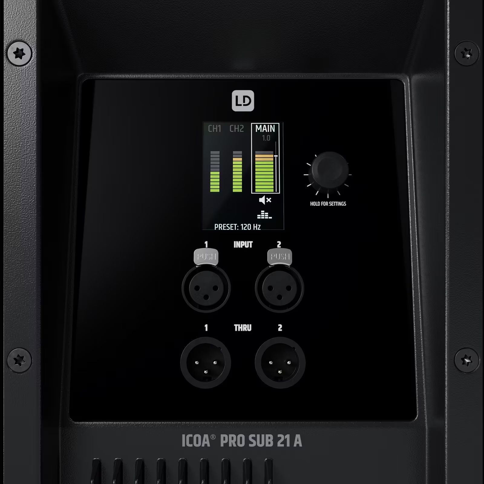 LD Systems ICOA PRO SUB 21 A Aktiver 21“ Hochleistungs Subwoofer