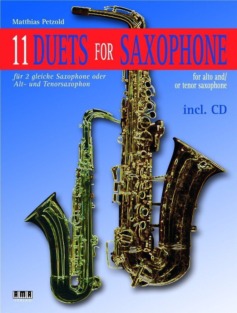 Noten 11 Duetts for saxophone 2 gleiche oder gemischte Stimmen Sax AMA 610379