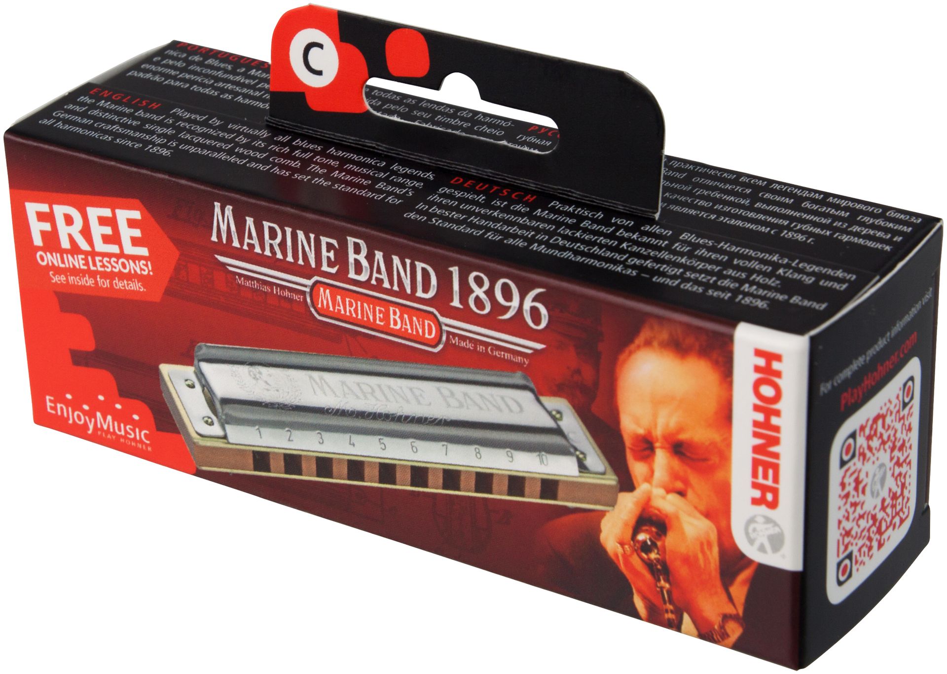 Hohner Marine Band Classic C Mundharmonika HOM1896017