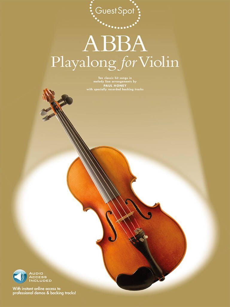 Noten ABBA PLAYALONG FOR Violin Violine Geige Guest spot MSAM 960927_00054018_