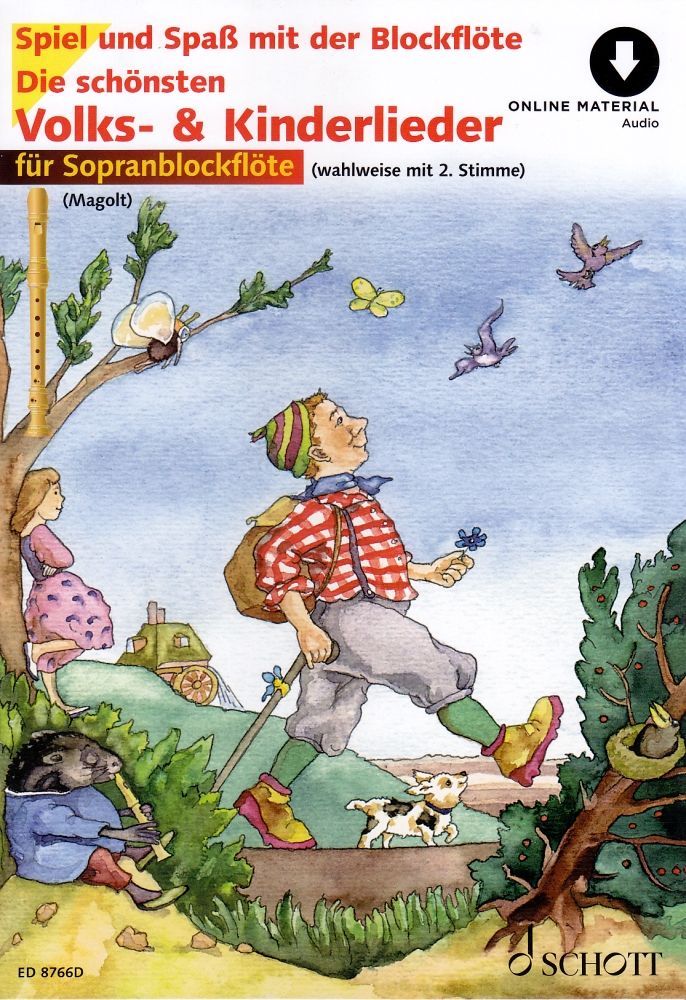 Noten Die schönsten Volks- & Kinderlieder Marianne Magolt ED 8766D_00052163_
