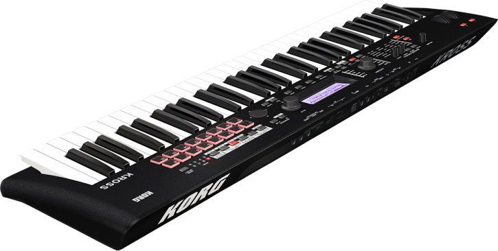 Korg KROSS 2-61 bk Music Workstation mit 61 Tasten, Sequenzer, Vocoder,  