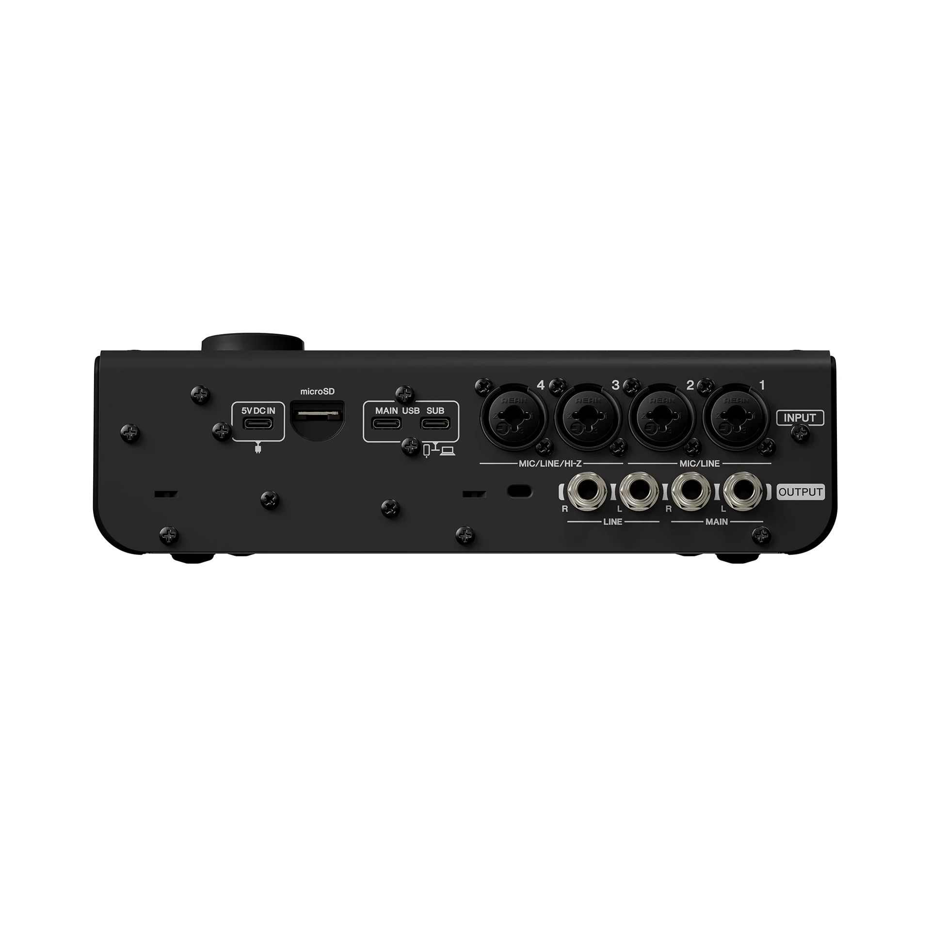 Yamaha URX44 BK  4-Kanal USB 2.0 Audiointerface NEUHEIT