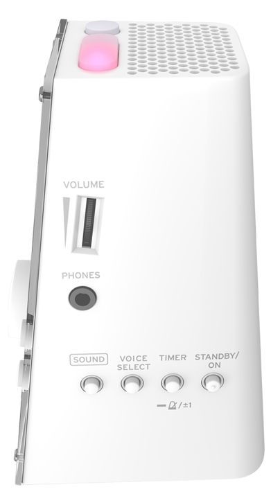 Korg KDM-3WH Digital-Metronom, großer Speaker, Volumenregler, 8 Metronomsounds