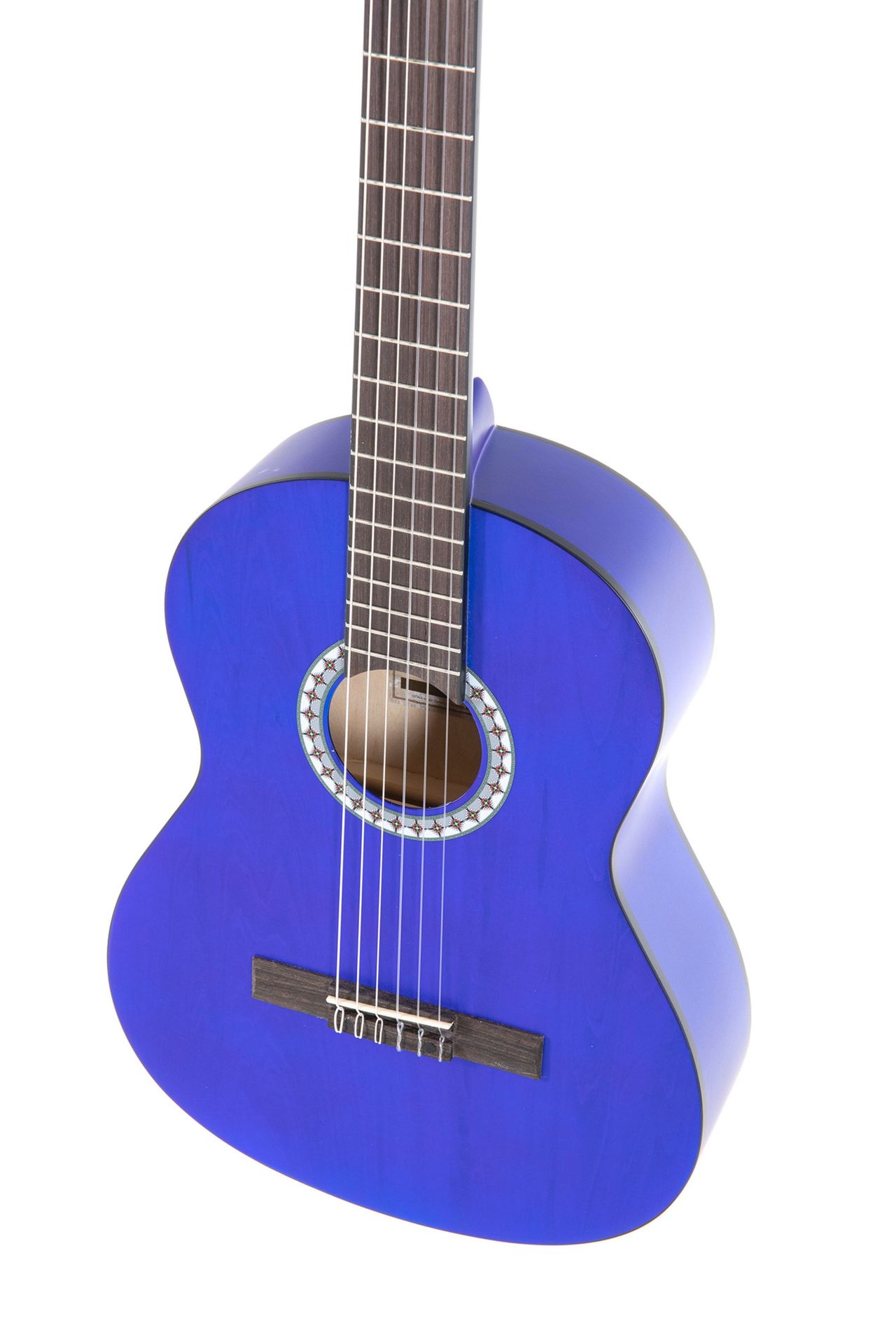 GEWA PURE Klassikgitarre Basic 3/4 transparent blau