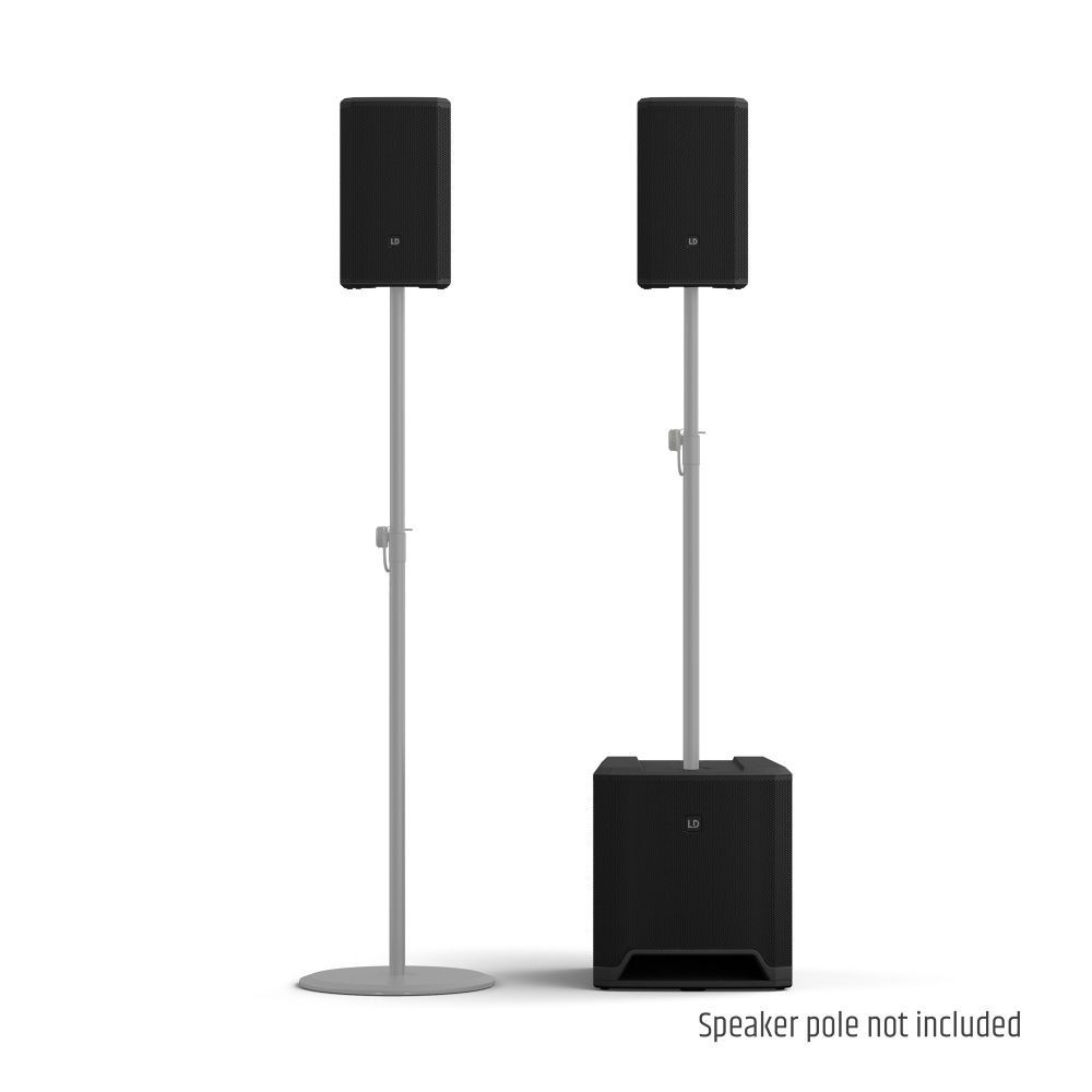 LD Systems DAVE 12 G4X Kompaktes 2.1 PA-System aktiv mit Bluetooth_00051699_