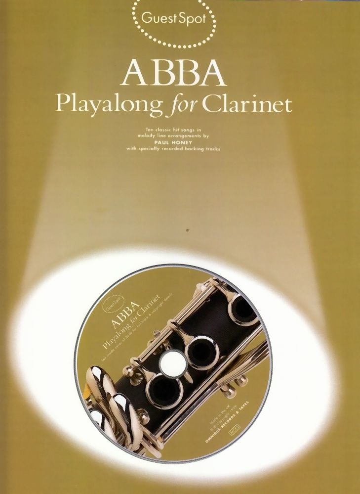 Noten ABBA PLAYALONG FOR CLARINET incl. CD MSAM 960905  - Onlineshop Musikhaus Markstein