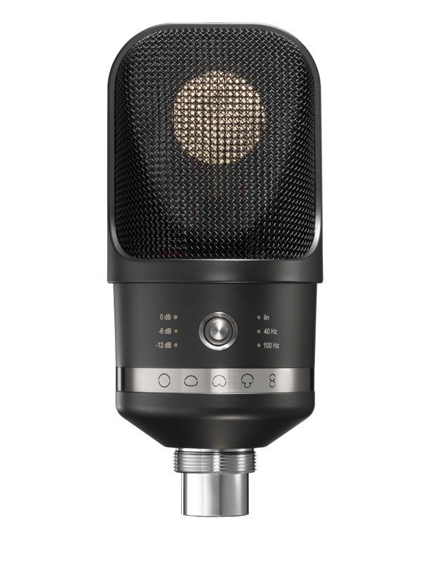 Neumann TLM 107  bk Studio Mikrofon, Großmembranmikrofon mit SG2 Stativgelenk