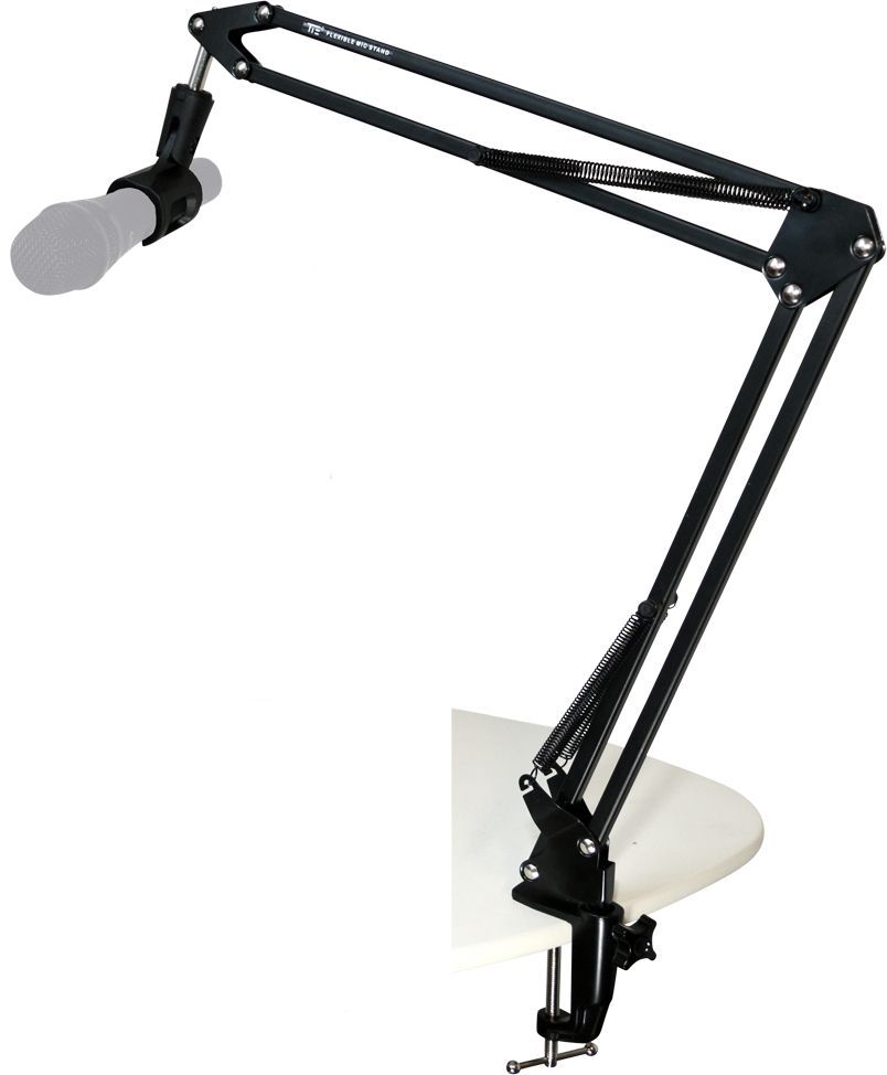 TIE Studio Professioneller Tisch-Mikrofonarm ideal für Tonstudios und Multimedia