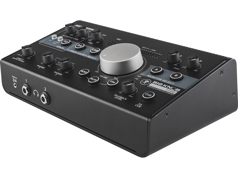 Mackie Big Knob Studio  Aktiver Monitor Controller und USB Audiointerface