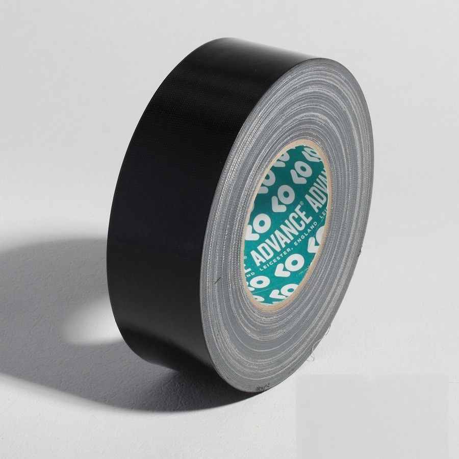 Gaffa Tape SPADA AT 175 Gewebeklebeband Farbe: schwarz