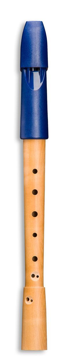 Mollenhauer Sopran-Blockflöte 1054 PRIMA barock blau