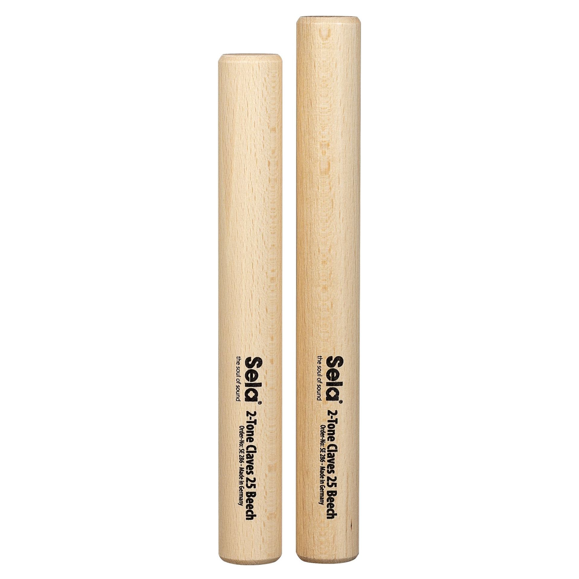 SELA SE 286 Buche 2-Tone Claves 25 Klanghölzer_00052054_