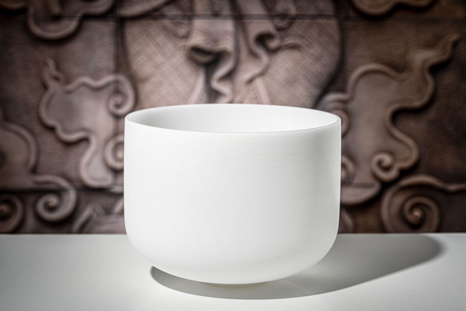 Meinl Sonic Energy CSB12D Crystal Singing Bowl 12" Crown Chakra