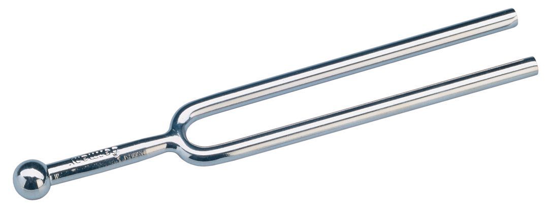 K&M 168/1 Stimmgabel 16810, 440 Hz A, 4,5mm-Rundstahl, große Ausführung, silber_00004899_