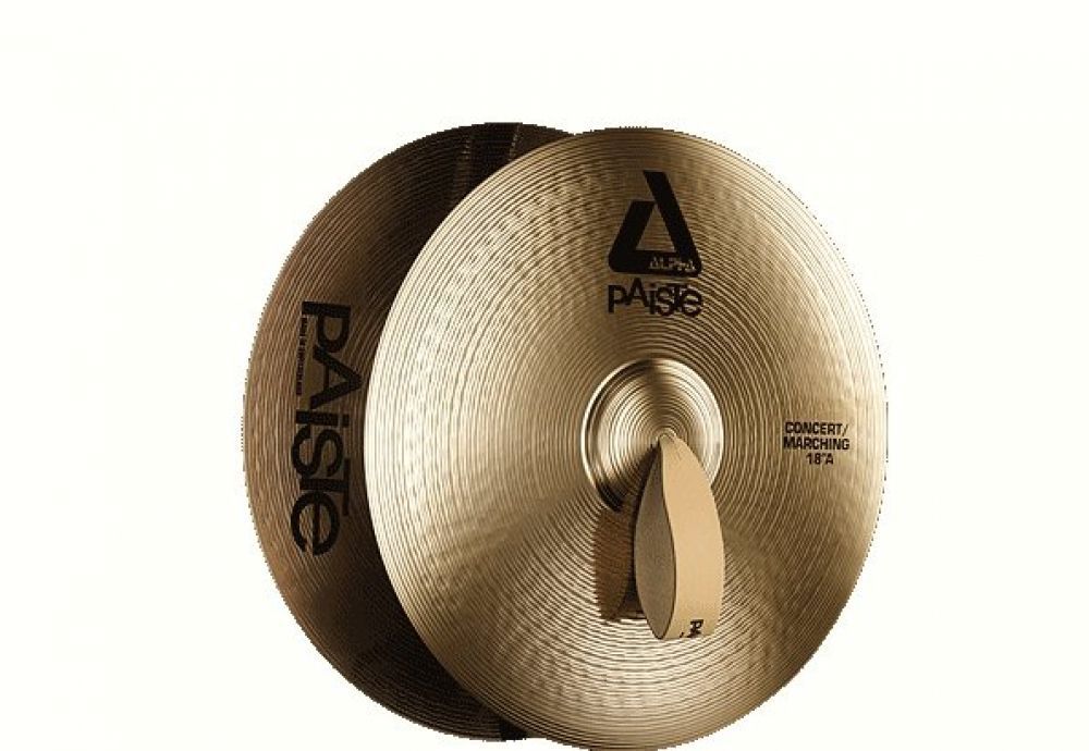 Paiste Alpha 18" Concert/ Marching Becken Cymbals 