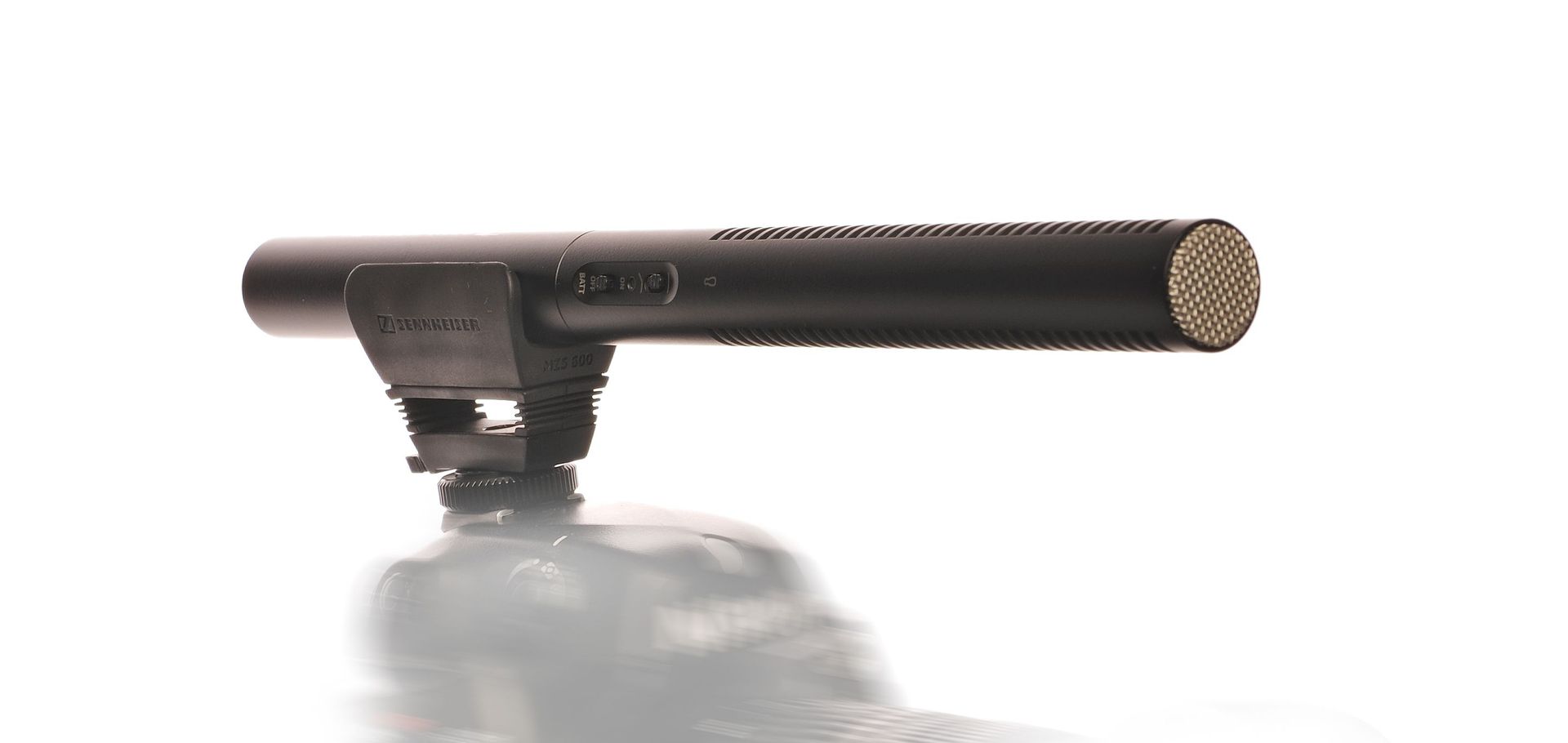 Sennheiser MKE 600 Kamera-Richtmikrofon für Video, Film, Kamera, TV 