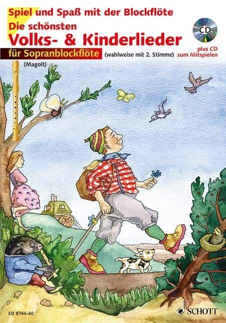 Noten Die schönsten Volks- & Kinderlieder Marianne Magolt ED 8766-50