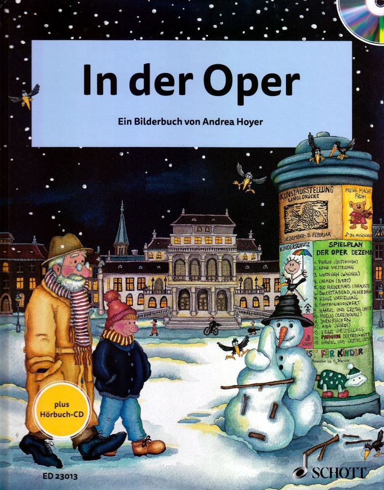 In der Oper Eine Geschichte zur Musik & CD Andrea Hoyer incl. CD Schott
