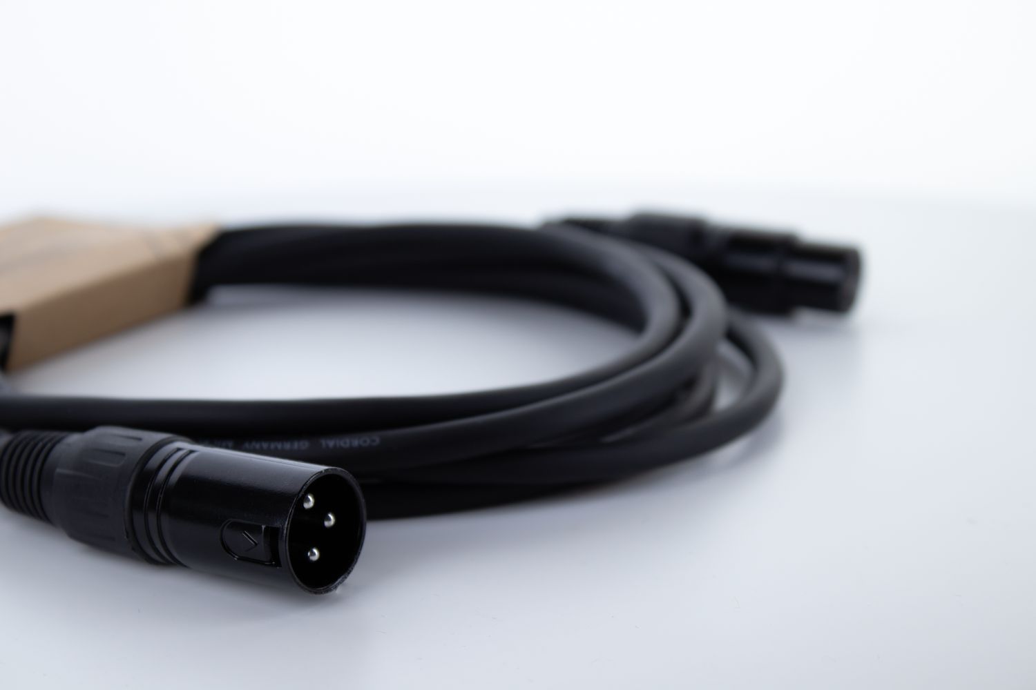 Cordial Elements EM 10 FM Mikrofonkabel  XLR male/female, 10 Meter schwarz_00054331_