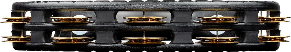 Meinl TMT2B-BK Drum Tambourin Messingschellen