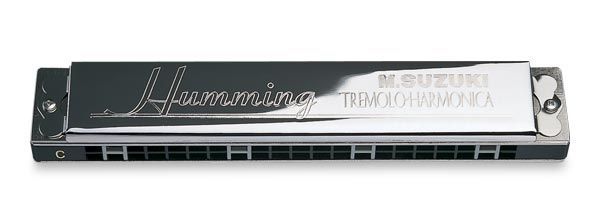 Suzuki Humming de Luxe Tremolo 21 Mundharmonika D-Dur 