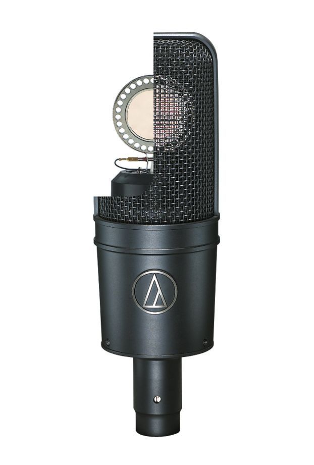 Audio Technica AT 4040 Studio Mikrofon, Großmembranmikrofon mit Spinne, black_00000074_