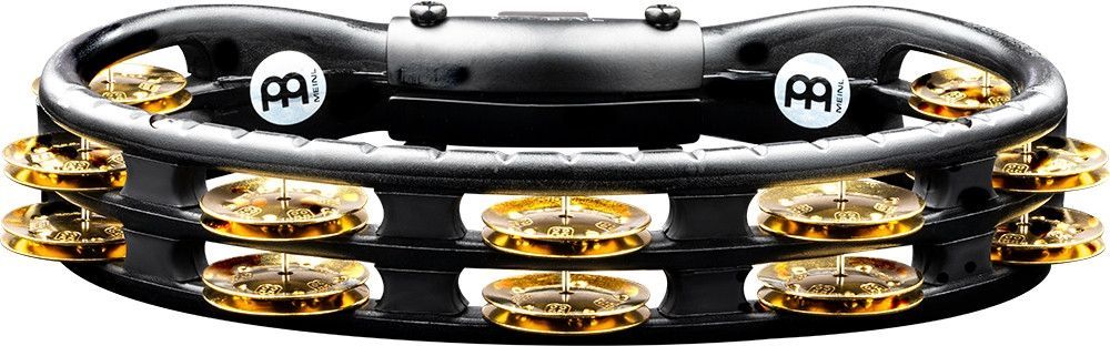 Meinl TMT2B-BK Drum Tambourin Messingschellen