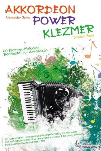 Noten AKKORDEON POWER Klezmer Alexander Jekic Verlag Purzelbaum 40074