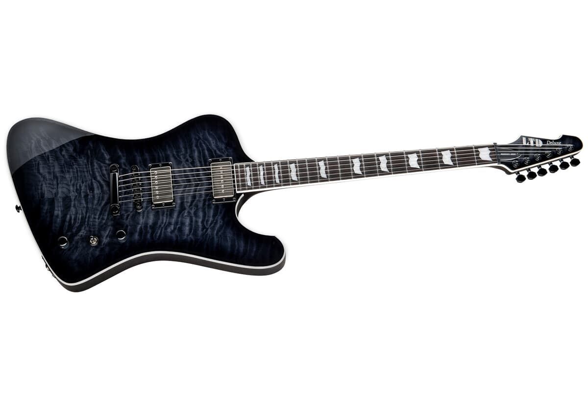 ESP Ltd Phoenix 1000 QMSTBLKSB  See Thru Black Sunburst Ladenteil !!!