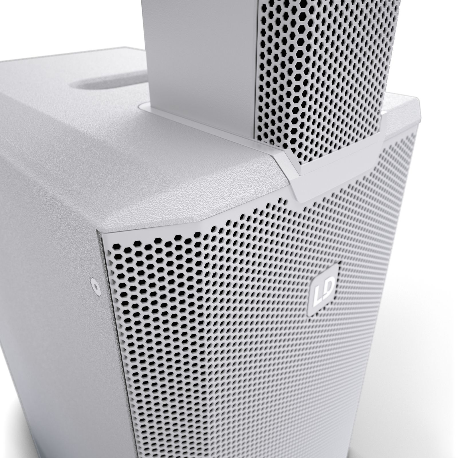 LD Systems Maui 11 G3 Weiß Cardioid Säulen PA System mit Bluetooth
