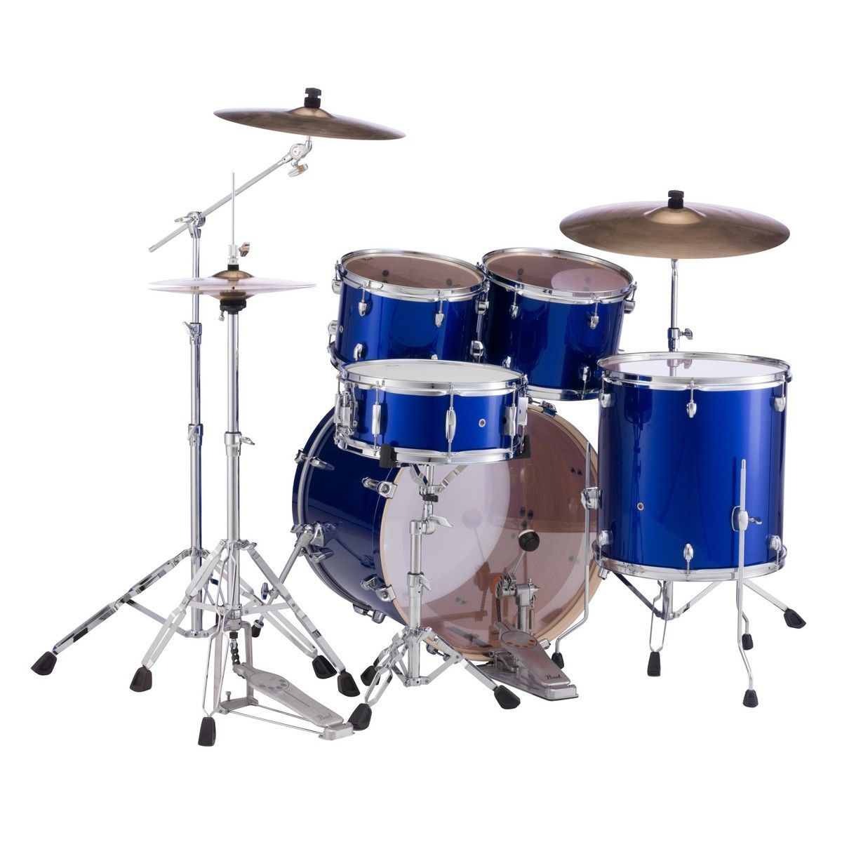 Pearl Export EXX725SBR/C717 Drumset high voltage blue 22/10/12/16/ Snare