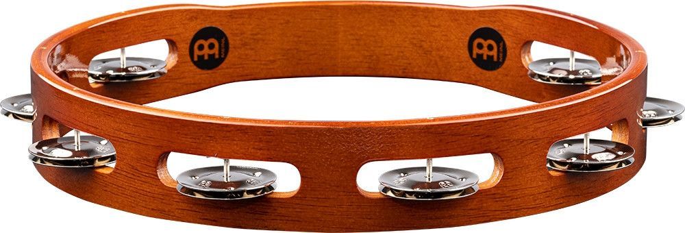 Meinl TA1AB Holz Tambourin Schellenkranz Stahlschellen