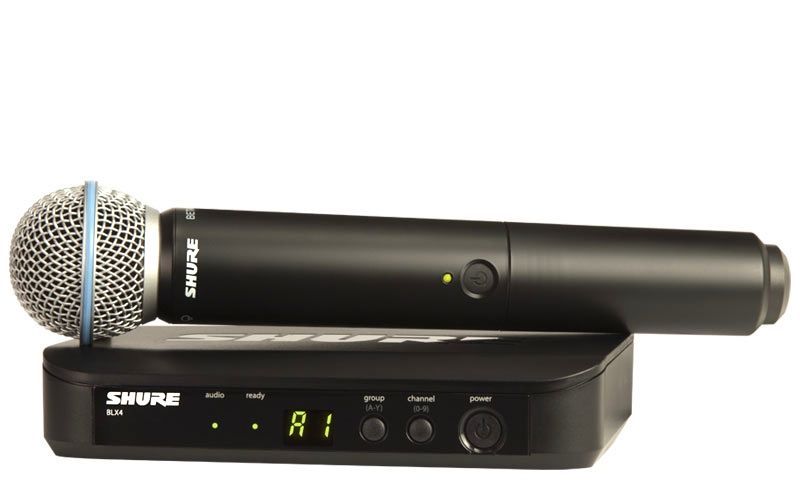 Shure BLX24E/Beta 58-S8 823-832 MHz Vocal Wireless System, Drahtlos Mikrofon