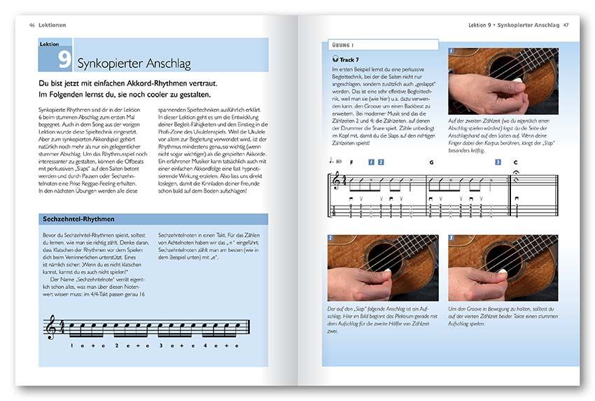 Noten Ukulele Der Komplettkurs Phil Capone incl CD Voggenreiter A5 Spiralbindung_00029529_