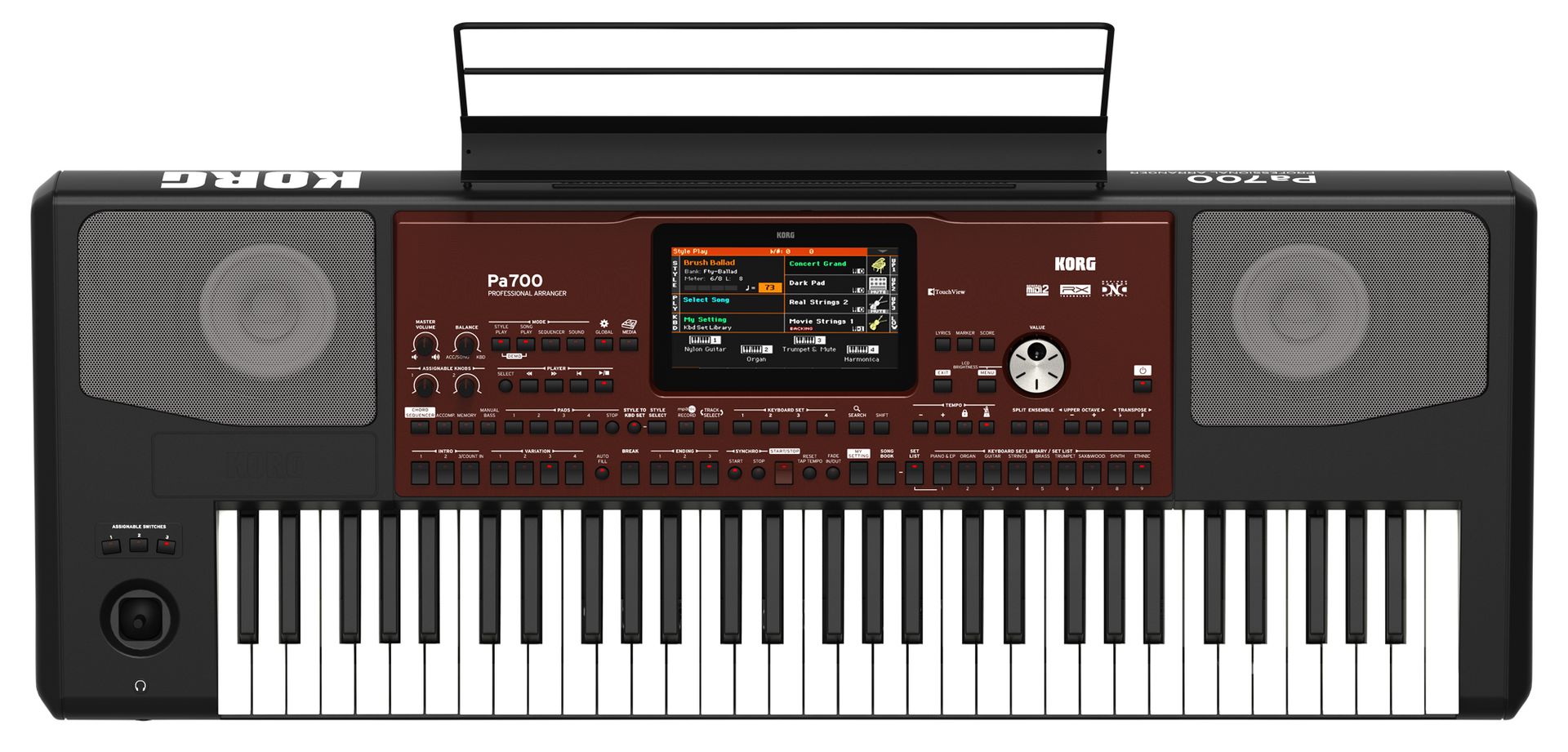 Korg PA 700 Entertainer Workstation mit über 370 Styles,über 1700 Sounds, PA700  - Onlineshop Musikhaus Markstein