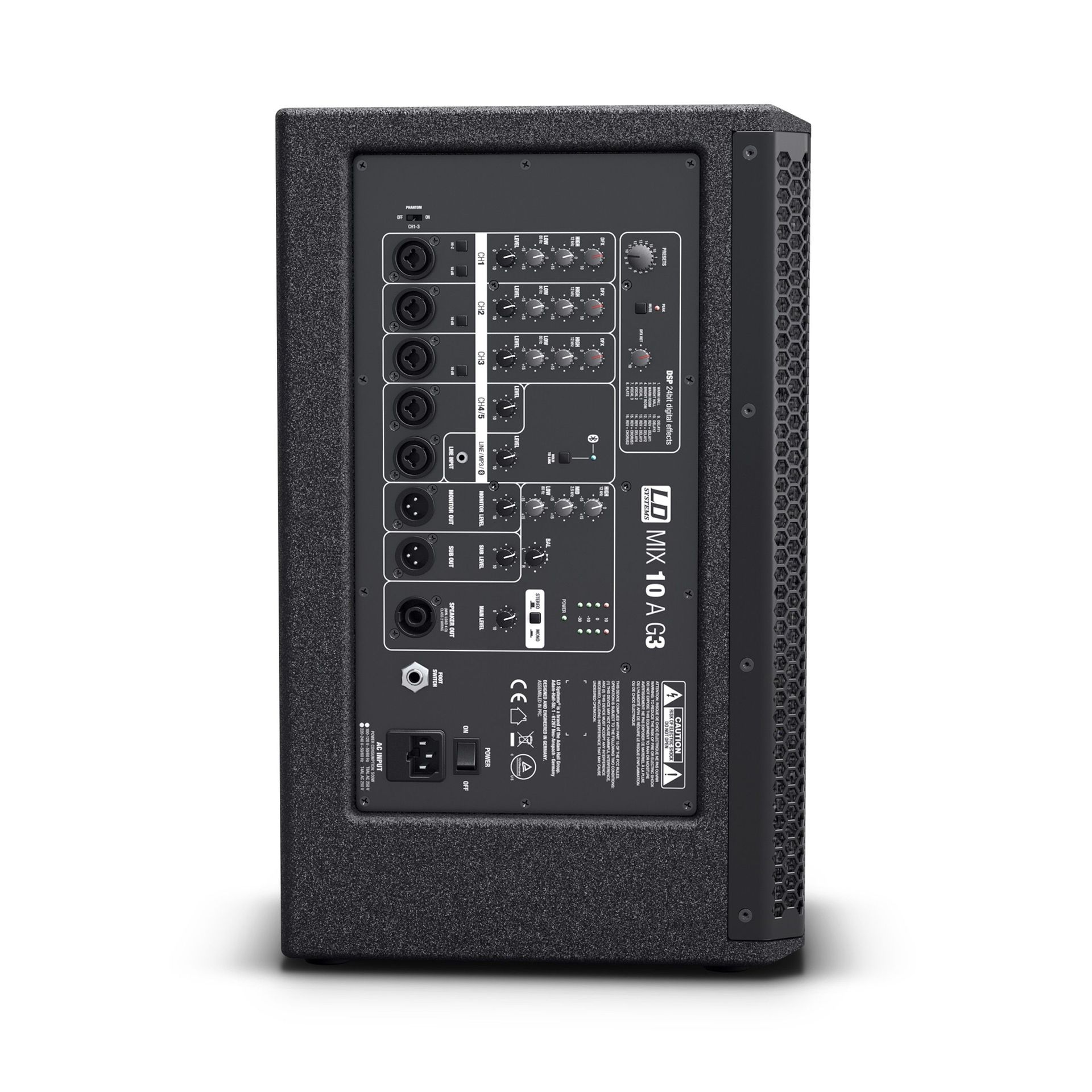 LD Systems Stinger MIX 10 A G3 aktive PA-Box mit 7-Kanal Mixer und Effekt