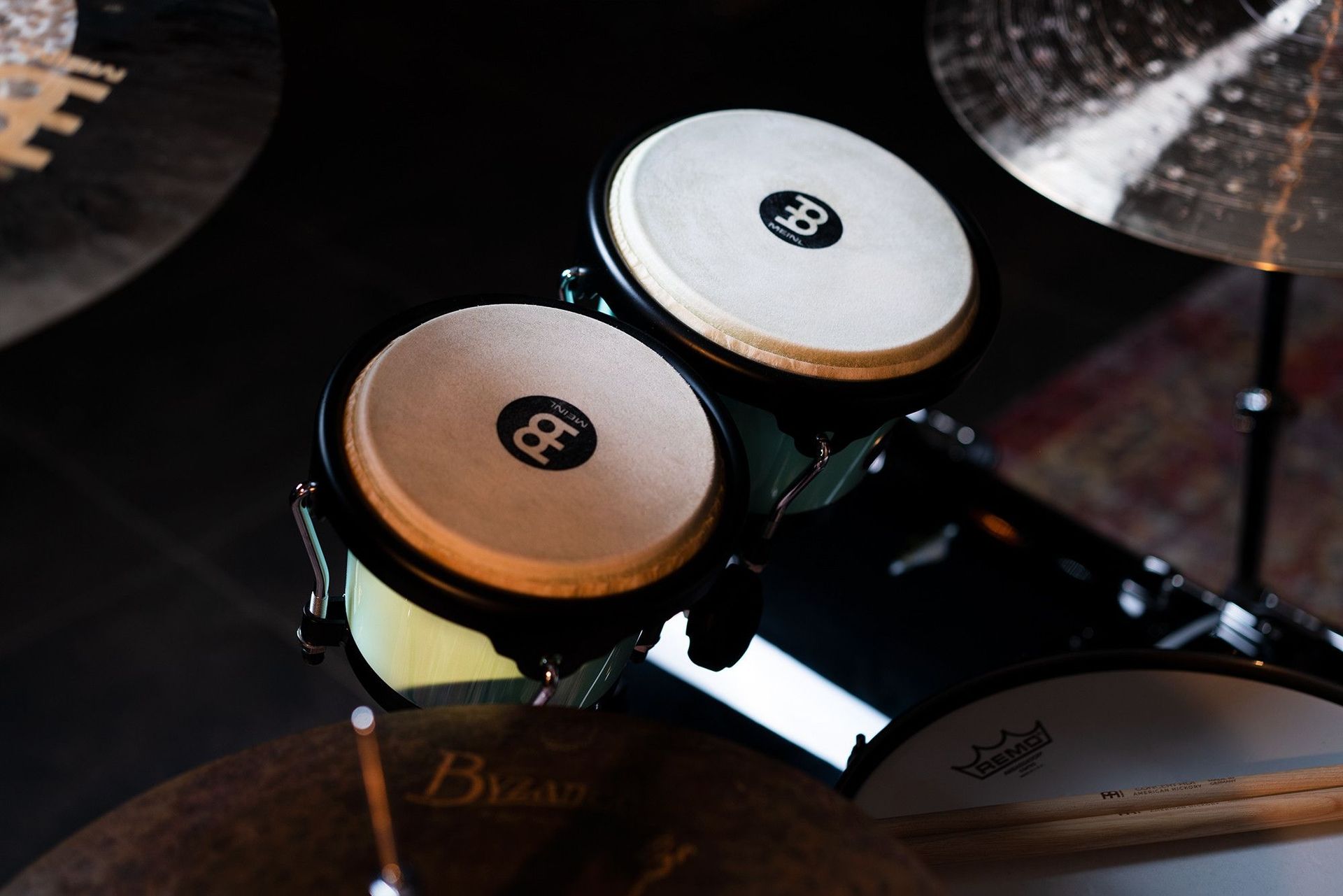 Meinl HB50SF Bongo Set Seafoam Green